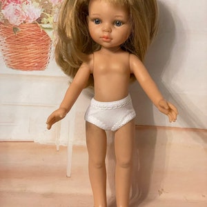 Unterwäsche Set für 12&quot;Paola Reina Las Amigas Puppe: Drucke in weiß oder bunt erhältlich