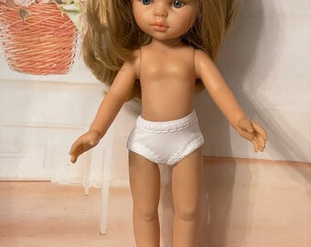 Undies Panties for 12" Paola Reina Las Amigas doll: Choose white or assorted prints