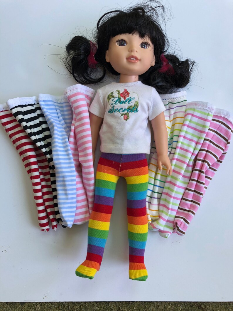 Ballet Leotard and tights for 14/" American Girl Wellie Wishers Doll