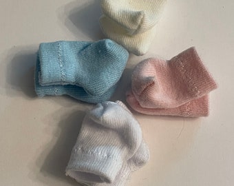 4 pair socks for 8" Baby doll