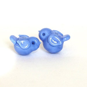 Spring chickens in sky blue...These are ready to ship.!!  Priced as a pair (two)