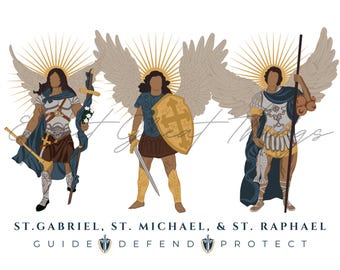 DIGITAL DOWNLOAD - Archangels Print