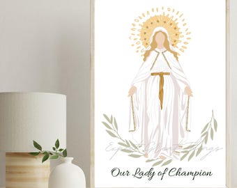 DIGITAL DOWNLOAD - Our Lady of Champion Laurel