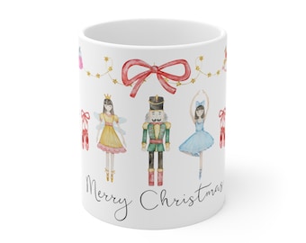 Tazza di Natale a tema Schiaccianoci da 11 once