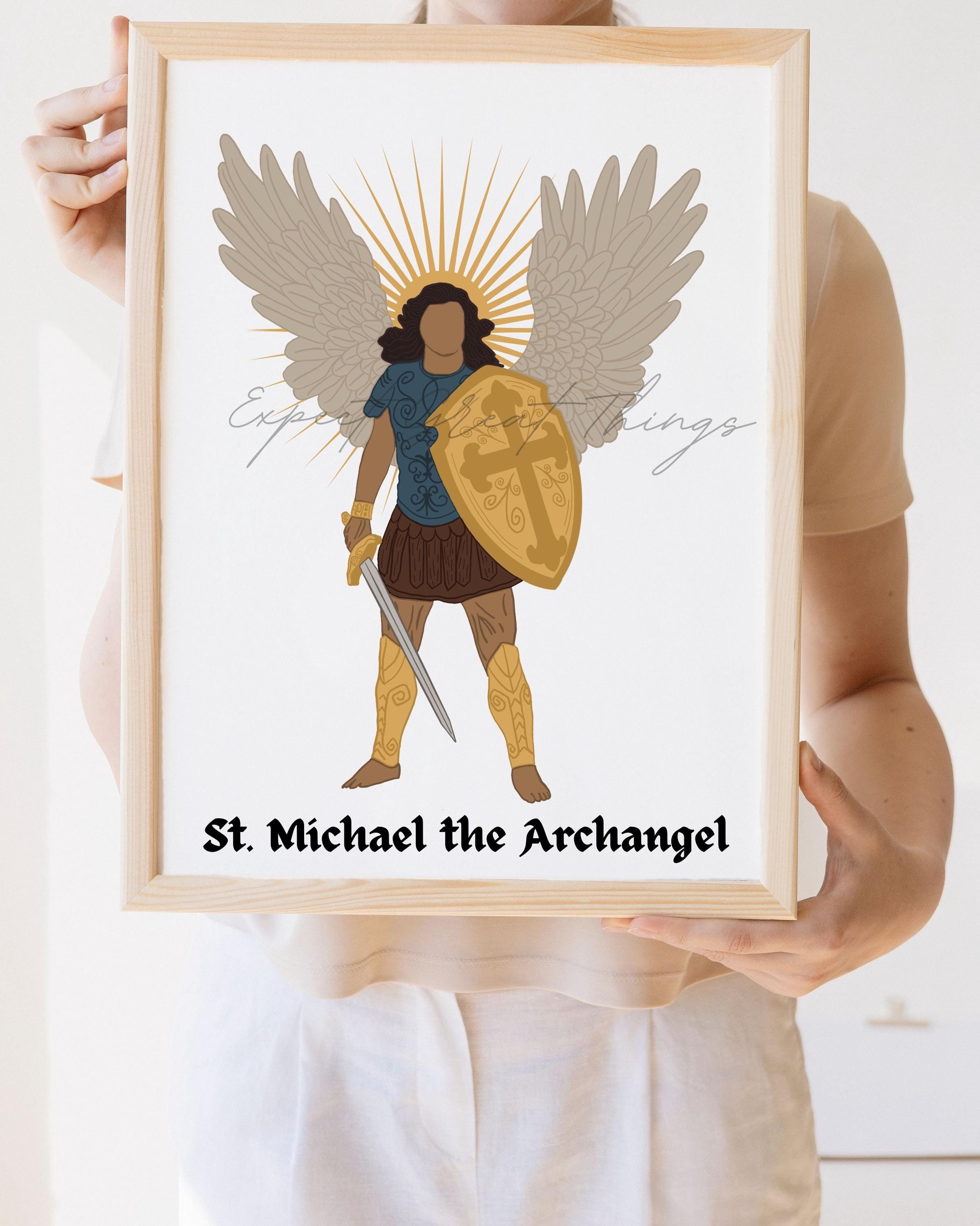 DIGITAL DOWNLOAD - St Michael the Archangel - Etsy