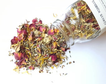 Botanical Facial Steam. Face Steam. All natural. Herbal Face Steam. Bath Tea. Floral. Herbal.