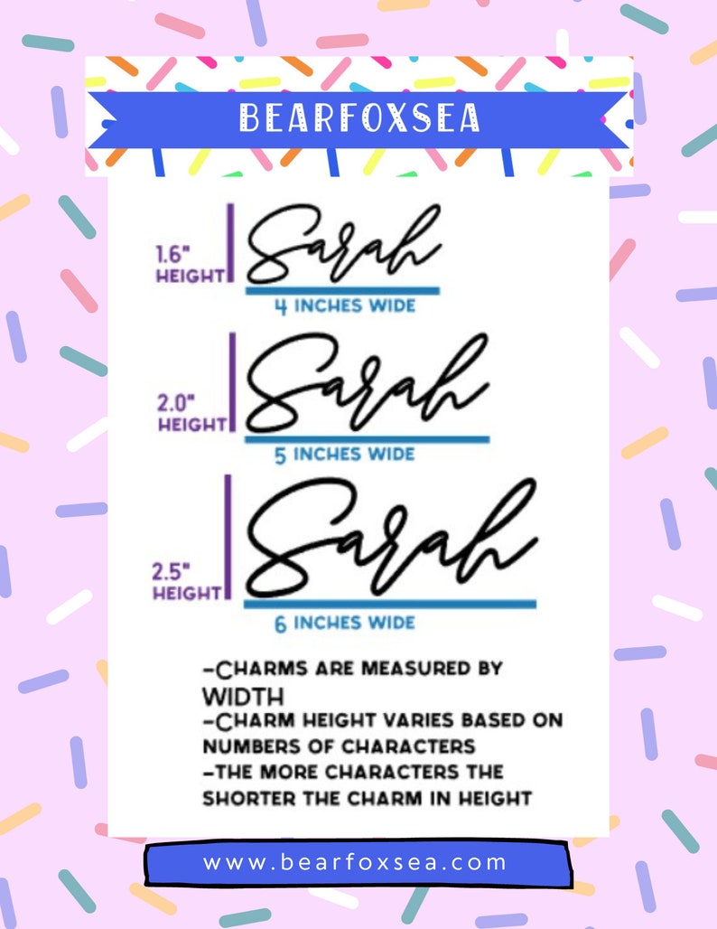 Cake Charm Acrylic Cake Accessory Wedding Name Gold Name Etsy