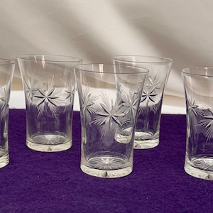 Etched set of 8 fostoria - Etsy 日本