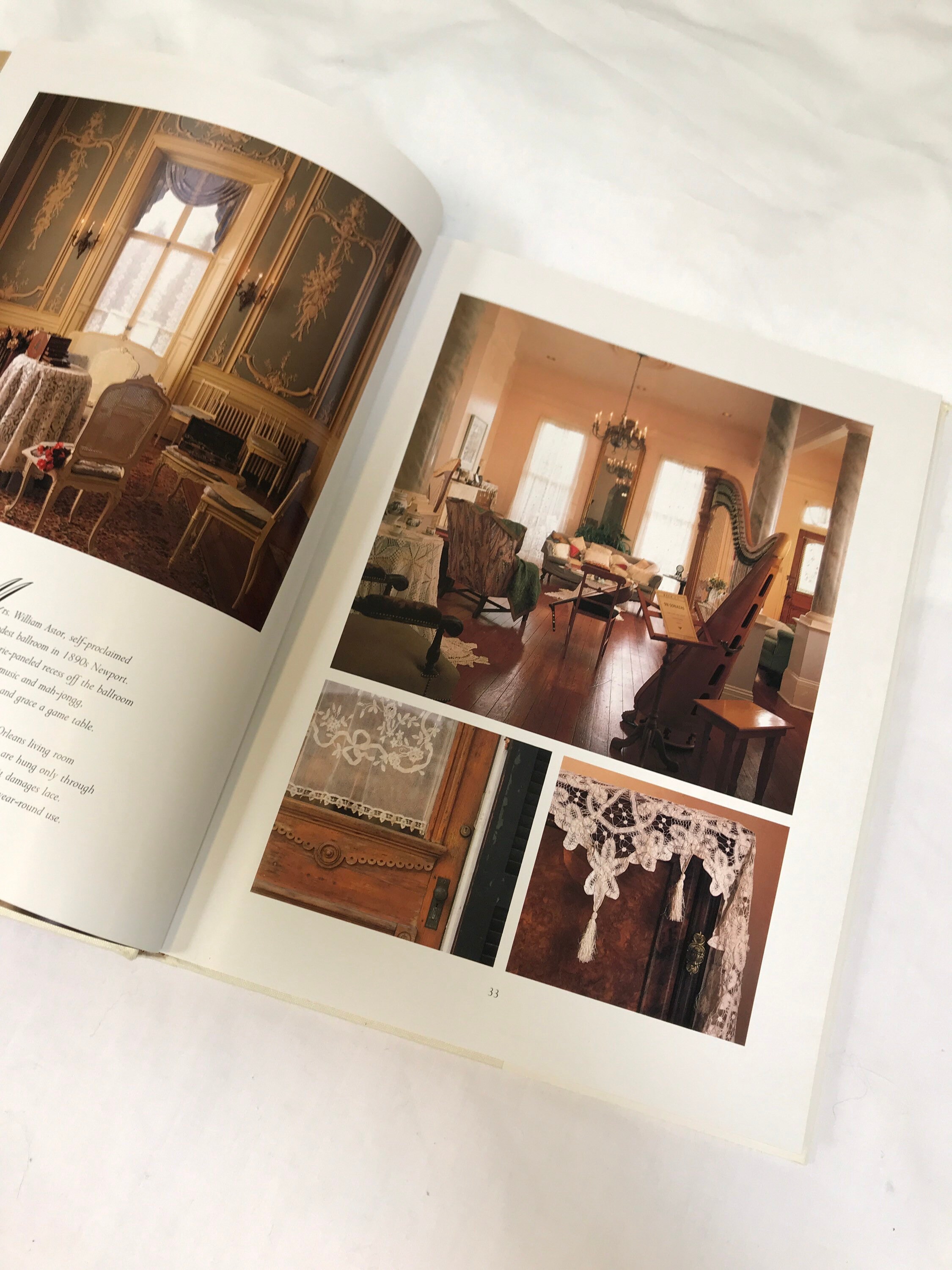 Living With Lace by Bo Niles ~ Hardcover Interior Design