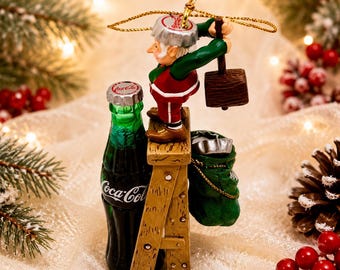 Kurt S. Adler Coca-cola Semi Truck Christmas Ornament - Etsy