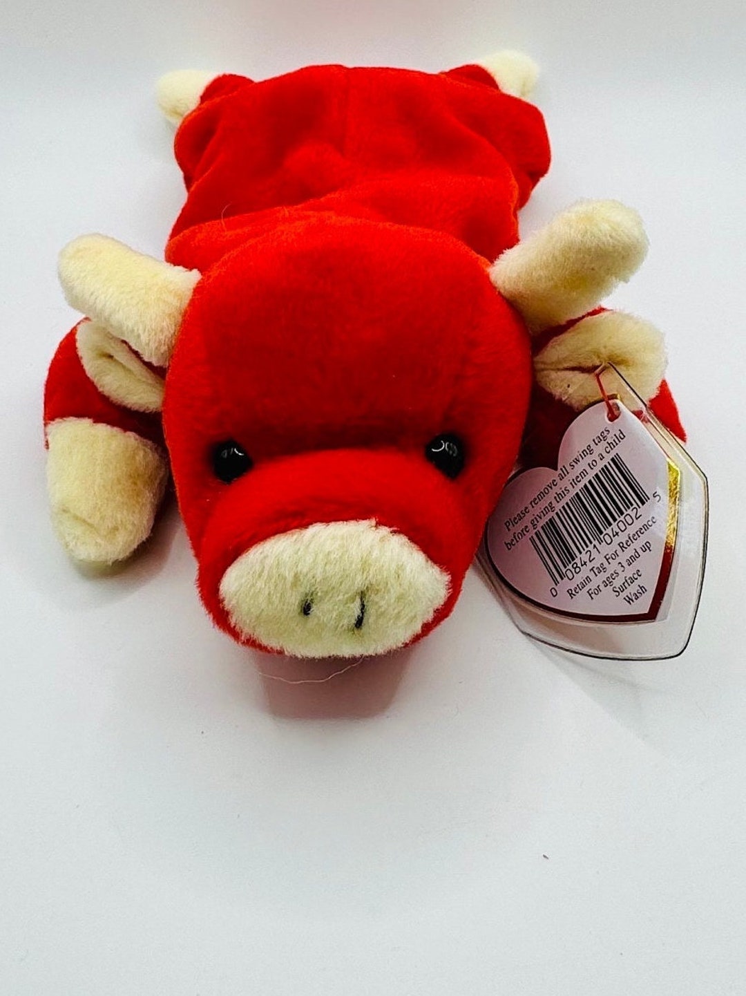 Vintage 1995 Snort Beanie Baby: Mint Condition, Tag Errors - Etsy
