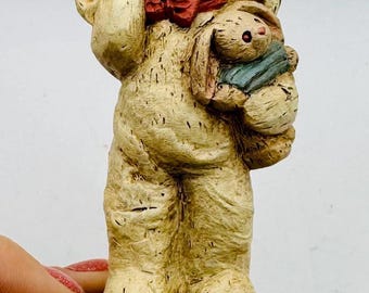 Vintage Bootsie Figurine – Martha Holcombe, Hand-Painted Resin Sculpture