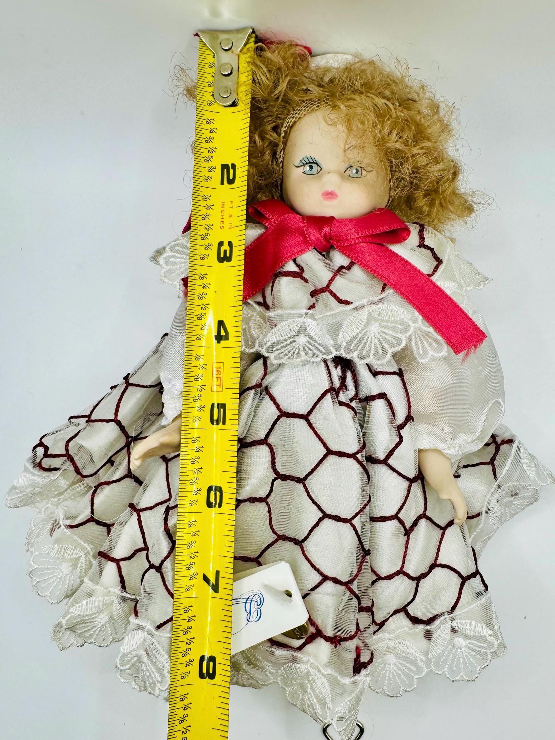 CAPODIMONTE　DOLL Capodimonte collection porcelain doll made in Italy for