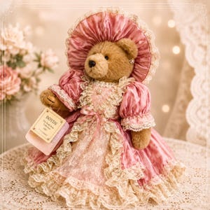 Victorian Dress Teddy Bear - Etsy