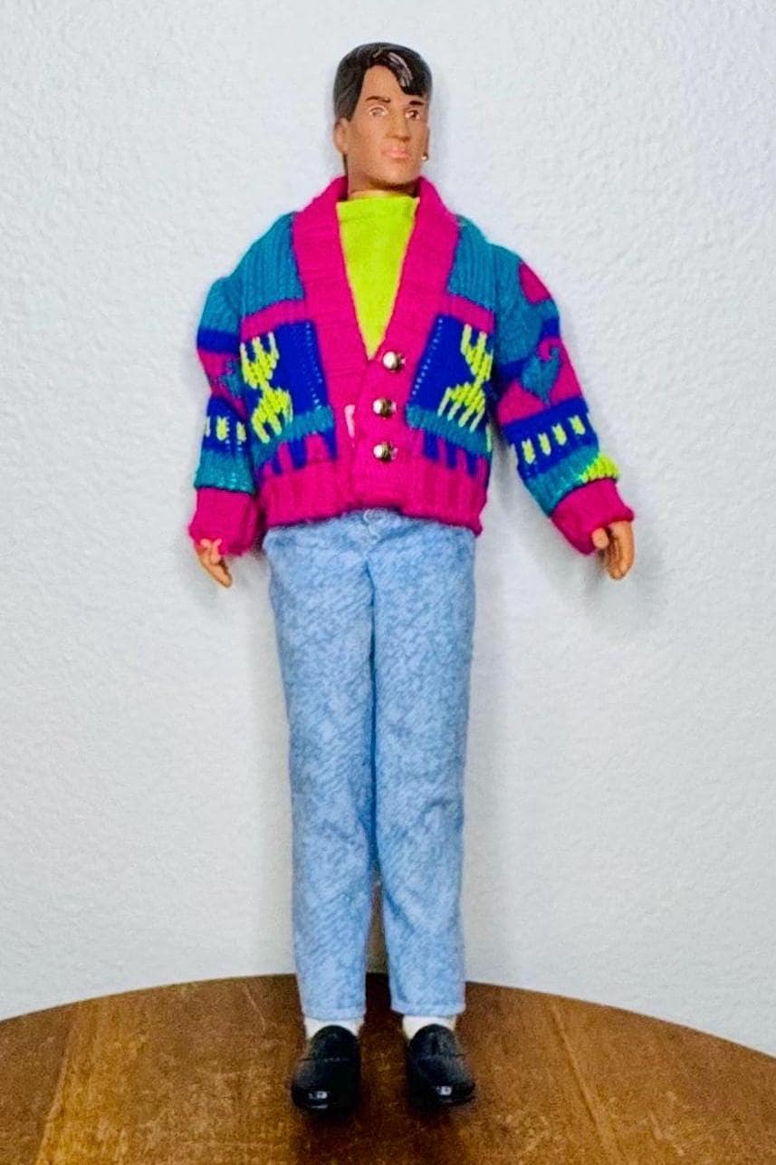 Vintage Jonathan Knight NKOTB Doll • 1990s Boy Band Collectible