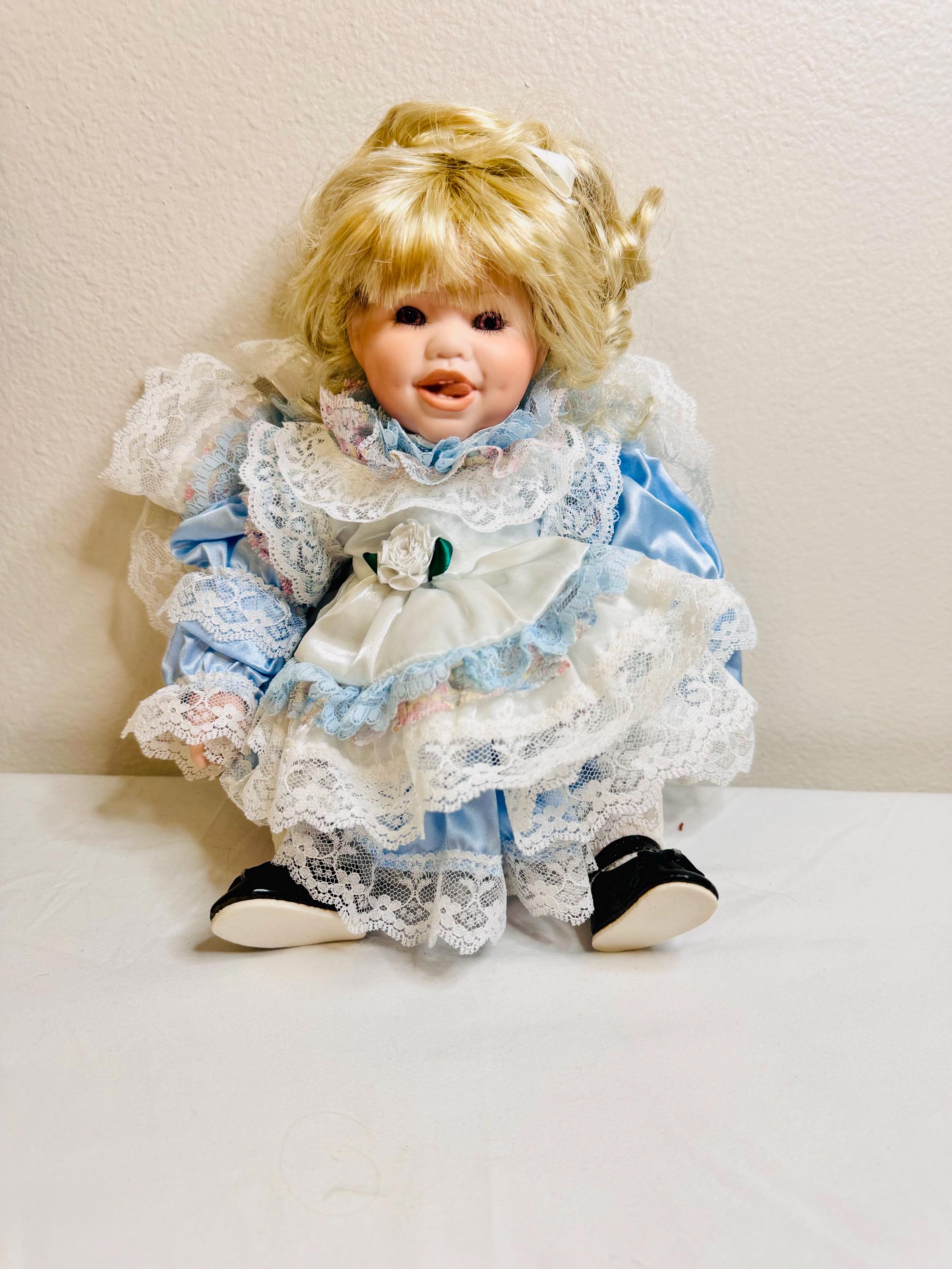 Vintage Porcelain Baby Doll: 13