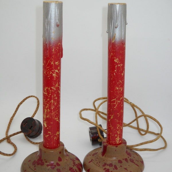 Outdoor electric christmas candles
