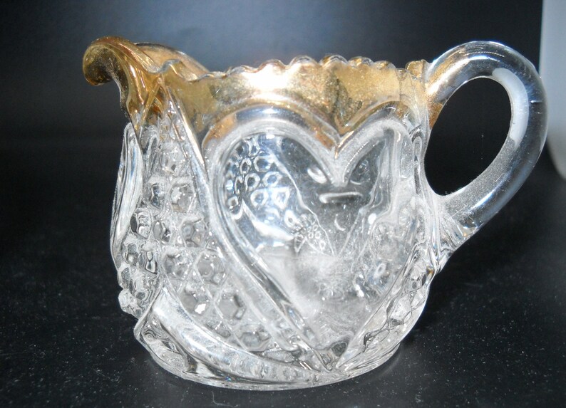 Tarentum Glass Hartford AKA Heart With Thumbprint Breakfast Etsy