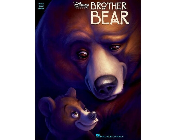 Disney Presents Brother Bear Song Book Piano Vocal Guitar Etsy