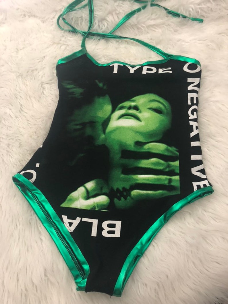 Custom Type O Negative black Number 1 bodysuit