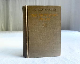 Das Haus des Professors von Willa Cather · 1925 Alfred A. Knopf Frühdruck · Vintage Barsoi Buch