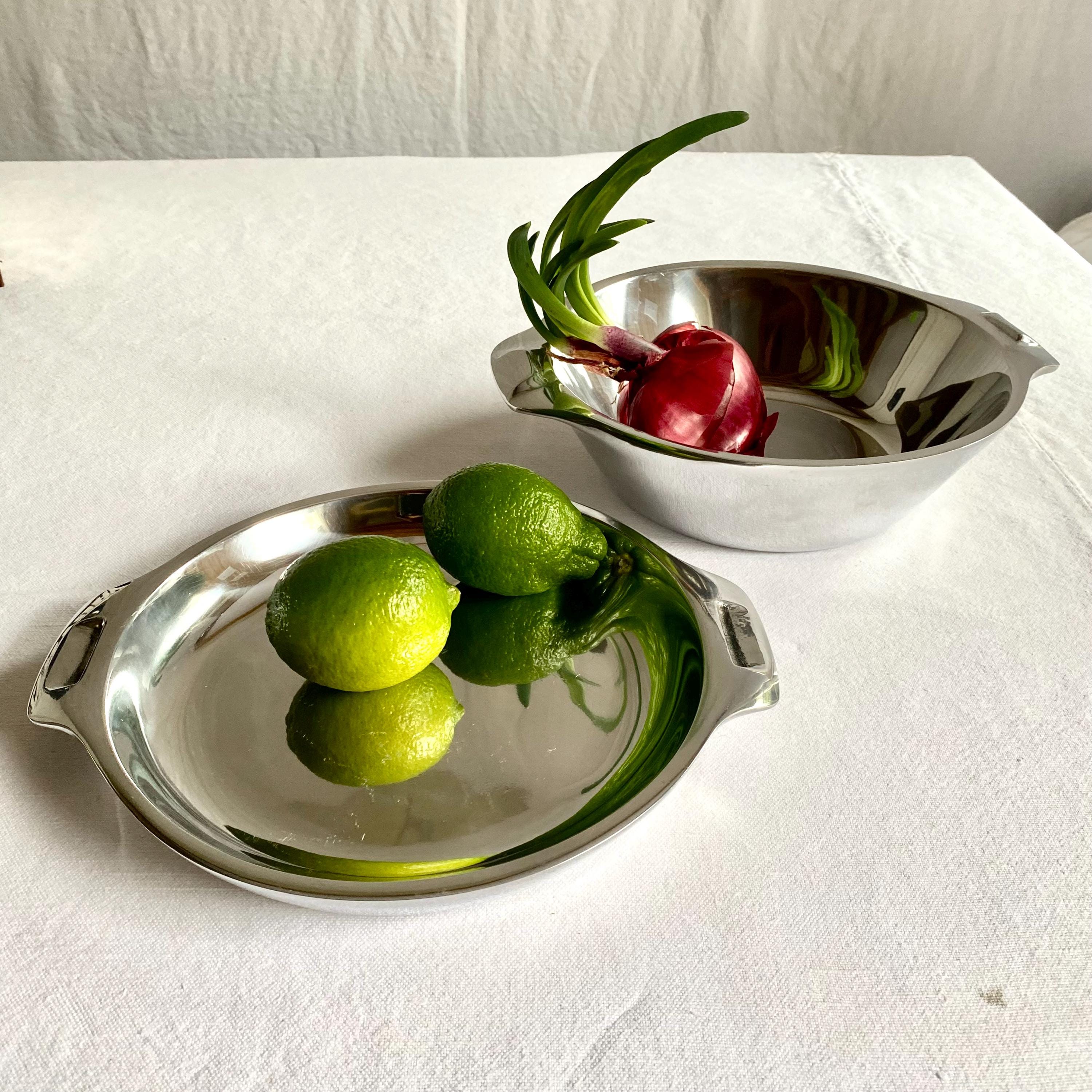 Nambe　皿 Buy Nambe Serving Bowl Online In India - Etsy India