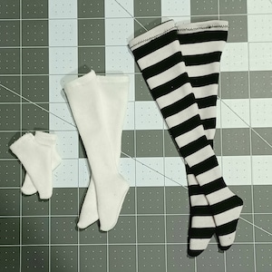 BJD socks, MSD, YoSD, color choice, height choice