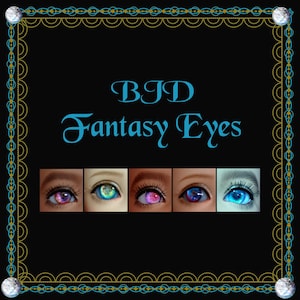 Handmade BJD Fantasy Eyes: Resin Doll Eyes (6-16mm) image 1