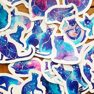 Cat Zodiac Stickers | Astrology, libra, taurus, sagittarius, leo, virgo, scorpio, cancer, aquarius, pisces, gemini, capricorn, aries,