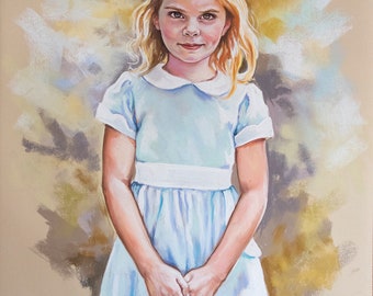 Custom Pastel Portraits, from photography. Painting portraits