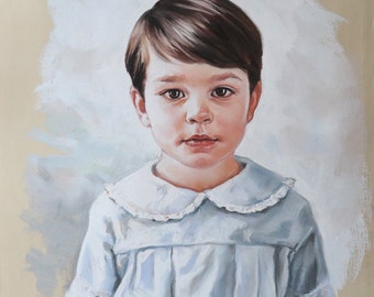 Classic Portrait painting, Pastel Portrait from photography, Handmade Pastel portraits.