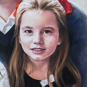 Custom Pastel Portrait from photography, Family portrait painting, Pastel painting, Portrait paintings, big size image 5