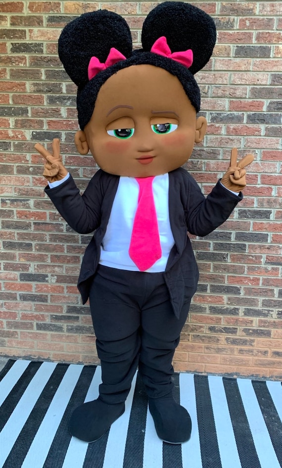 Realistic Boss Baby Girl Mascot Costume ubicaciondepersonas.cdmx.gob.mx