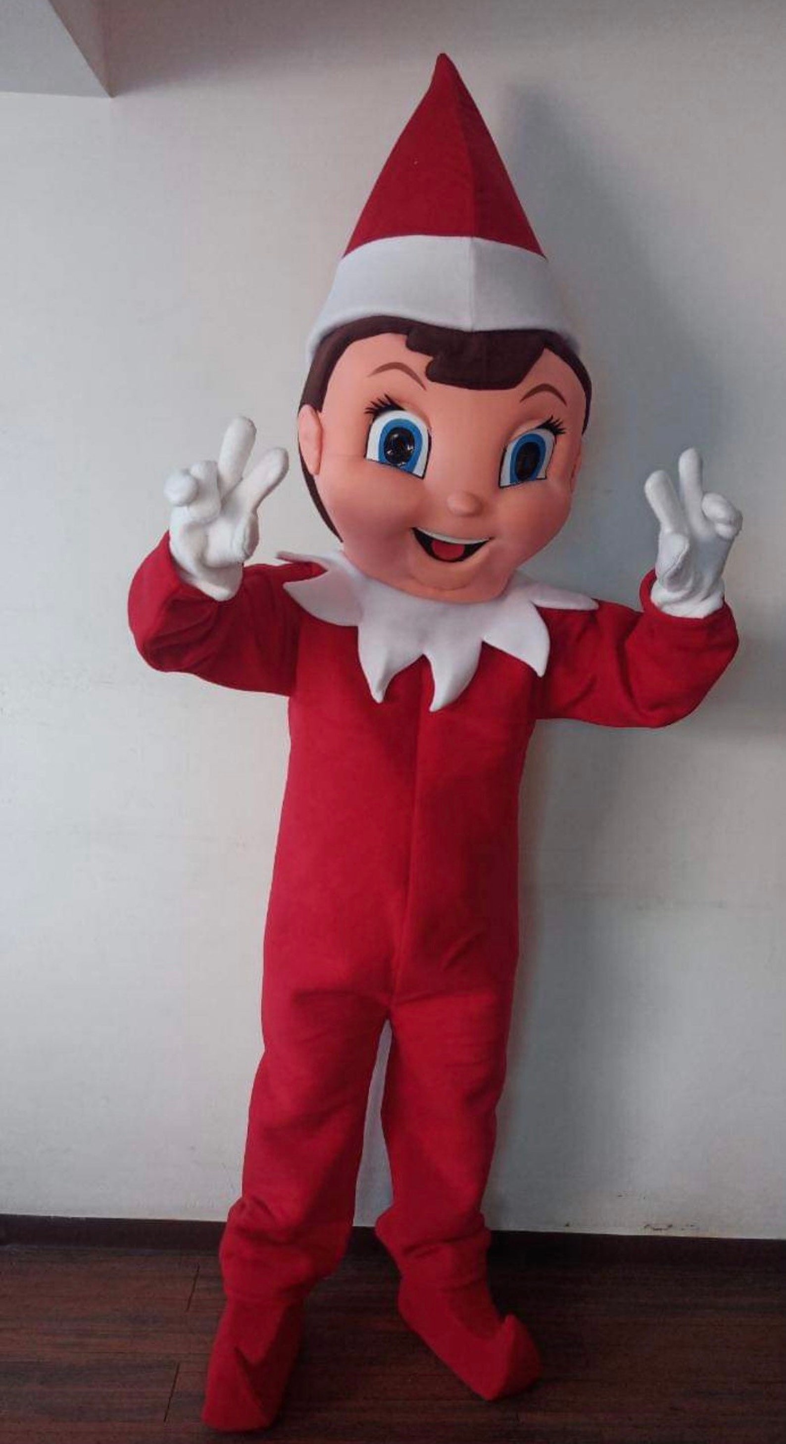 READY TO SHIP Christmas Elf Mascot Costume Etsy