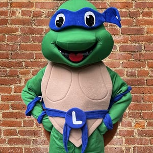 READY TO SHIP Blue Turtle Mascot Costume