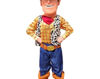 READY TO SHIP! Cowboy Mascot Costume