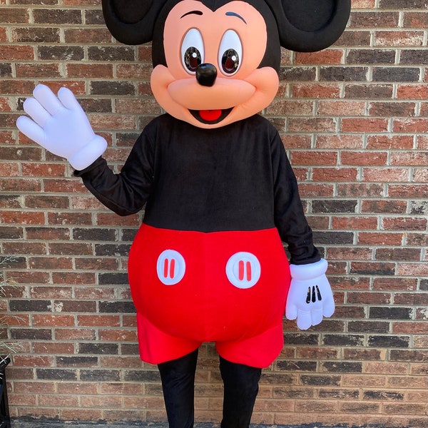 Mickey Mouse Mascot Costume - Etsy