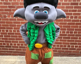 READY TO SHIP Boy Troll Mascot Costume