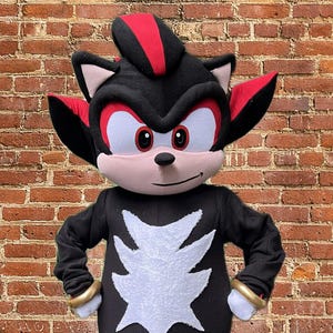 Shadow Hedgehog Mascot Costume