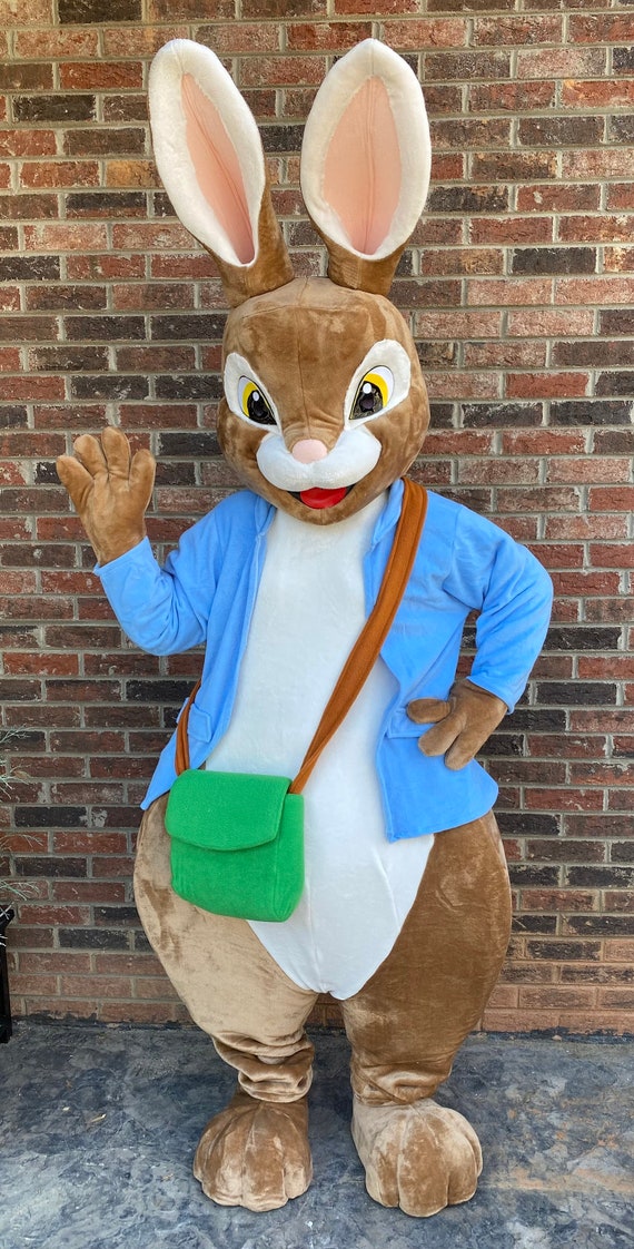 PRÊT À EXPÉDIER le costume de mascotte de lapin de Pâques