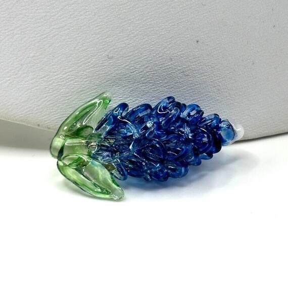 Bluebonnet Flower Glass Brooch By Hill Country Ar… - image 7