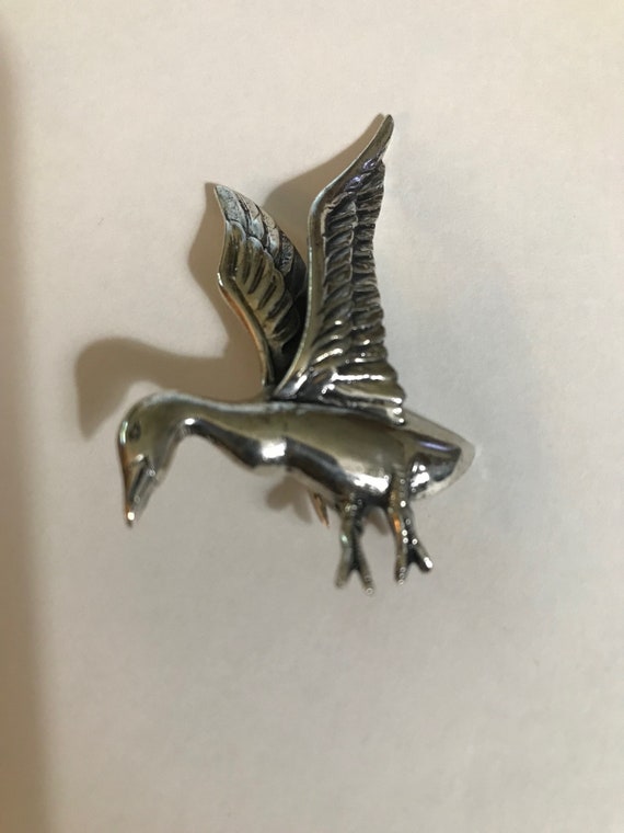 Danecraft Sterling Bird Pin - image 1