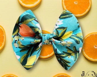 Rifle Paper Primavera Citrus Orange & Lemon Bow Tie