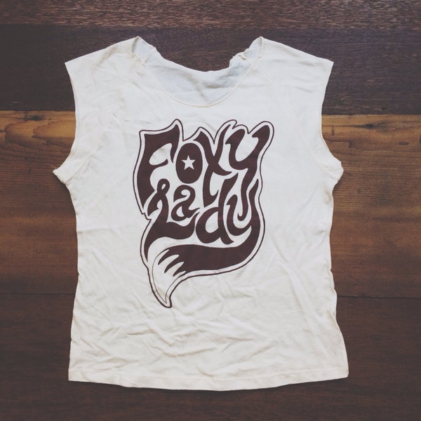 ELC Foxy Lady Vintage Inspired Silkscreen Tee