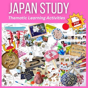JAPAN Asia Activity Book: Hands-on Activities, Models, Experiments & Learning Resources! *Digital*