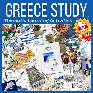 Greece Activity Book: Hands-on Activities, Experiments, Models & Culture Studies! *Digital*