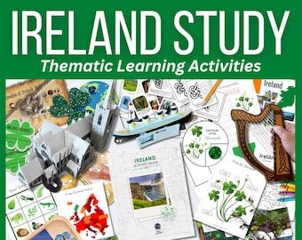 Irland Journal: Praktische Aktivitäten, Experimente und Basteln | Hausschule und Klassenzimmer | Modelle, Geschichte & Kultur! *Taschenbuch*