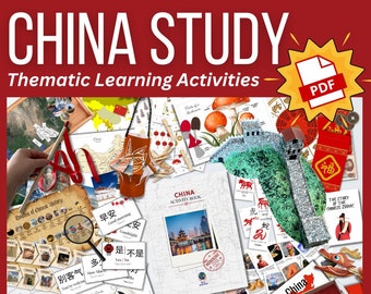 China Activity Book: Hands-on Activities, Experiments and Crafts | Homeschool and Classroom | Models, History & Culture! *Digital*