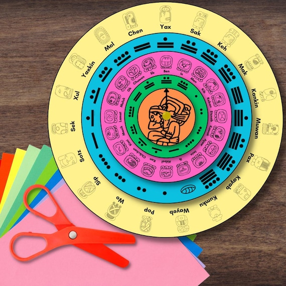 maya ページ　SCO-34/CK MAYA & AZTEC Civilizations Flipbook, Calendar, Chinampas Activity