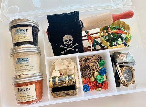 PIRATE Rêver NATURAL Play Dough Box Playdough Kit Tinker